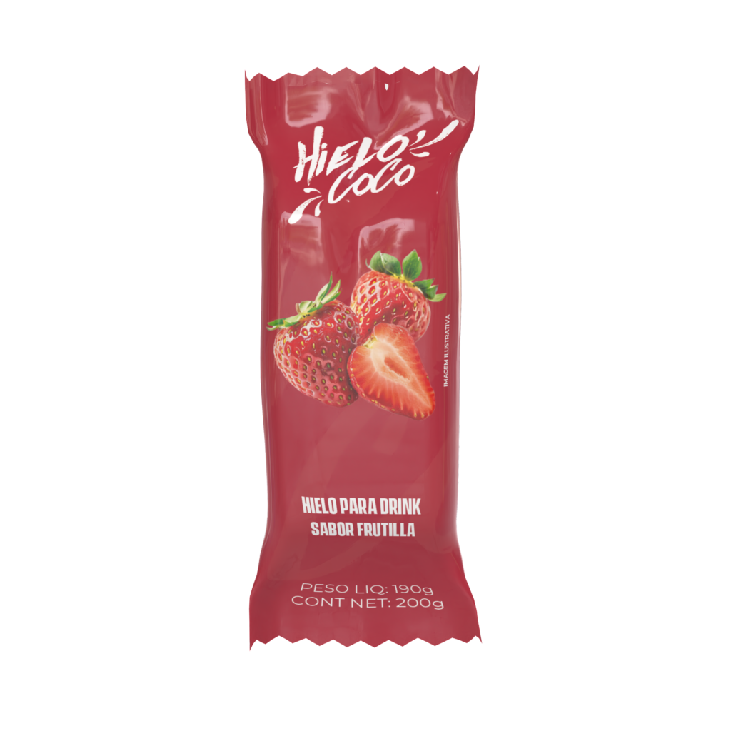 Hielo Loco Sabor Frutilla